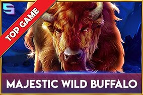 Majestic wild buffalo.